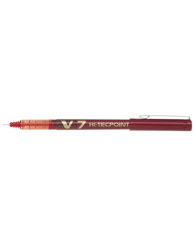 Rotulador Pilot Punta Aguja V-7 Rojo 0.7 Mm