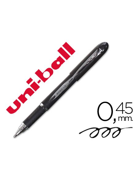 Rotulador Uni-Ball Roller Sx-210 Tinta Hibrida Negro