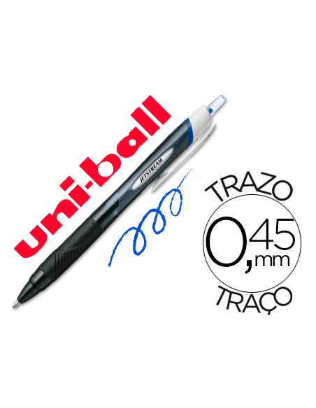 Boligrafo Uni-Ball Jet Stream Sport Sxn-150E Tinta Hibrida Azul