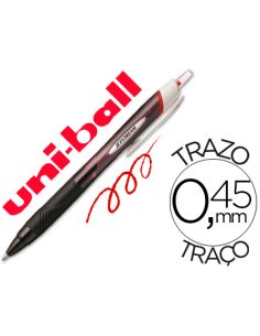 Boligrafo Rojo Uni-Ball Jet Stream Sport Sxn-150E Tinta Hibrida