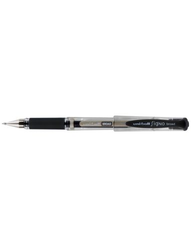 Boligrafo Negro  Uni-Ball Um-153 Signo Broad 1 Mm Tinta Gel