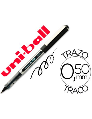 Rotulador Uni-Ball Roller Ub-150E Micro Eye Negro 0,5 Mmunidad
