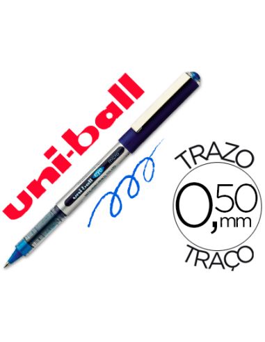 Rotulador Uni-Ball Roller Ub-150E Micro Eye Azul 0,5 Mm Unidad