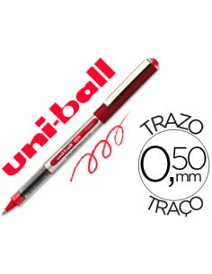 Rotulador Uni-Ball Roller Ub-150E Micro Eye Rojo 0,5 Mm Unidad