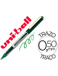 Rotulador Uni-Ball Roller Ub-150E Micro Eye Verde 0,5 Mmunidad