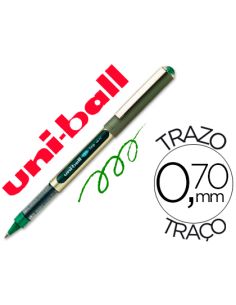 Rotulador Uni-Ball Roller Ub-157E Verde 0,7 Mm Unidad