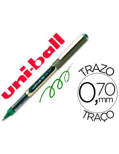 Rotulador Uni-Ball Roller Ub-157E Verde 0,7 Mm Unidad