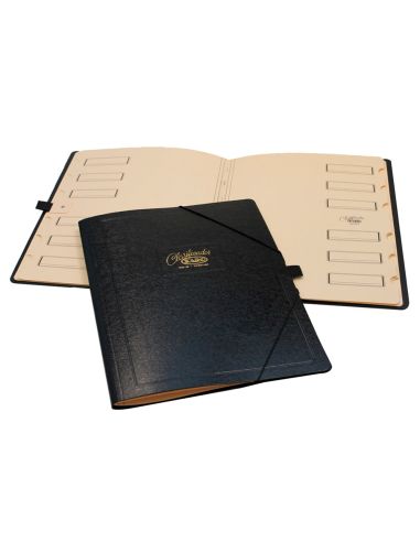 Carpeta Clasificador Carton Compacto Saro Folio Negra 12 Departamentos