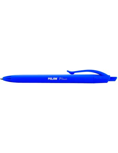 Boligrafo Azul Milan P1 Retractil 1 Mm Touch