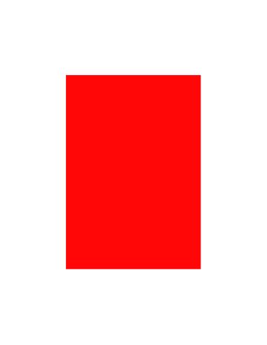 Cartulina Fluorescente Roja 50X65 Cm 230 Gr
