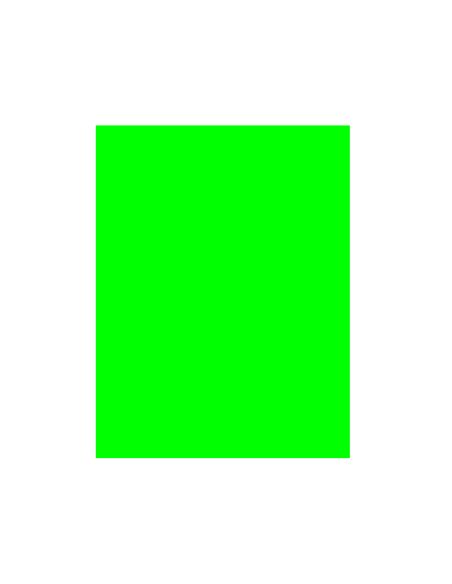 Cartulina Fluorescente Verde 50X65 Cm 230 Gr