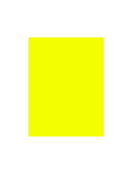 Cartulina Fluorescente Amarilla 50X65 Cm 230 Gr