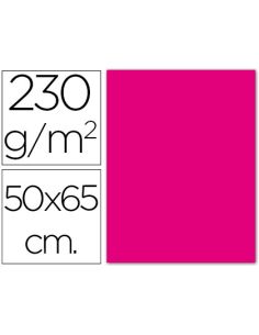 Cartulina Fluorescente Magenta 50X65 Cm 230 Gr