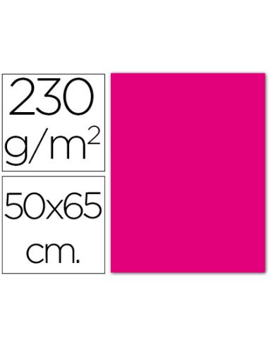 Cartulina Fluorescente Magenta 50X65 Cm 230 Gr