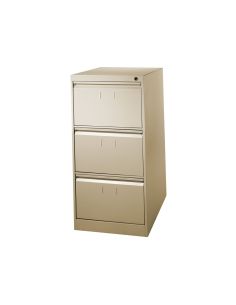 Fichero Cajones De Suelo Metalico De 3 Cajones 101 Alto,65 Prof. 47,5 Ancho Color Beige N.34 Antivuelco 2