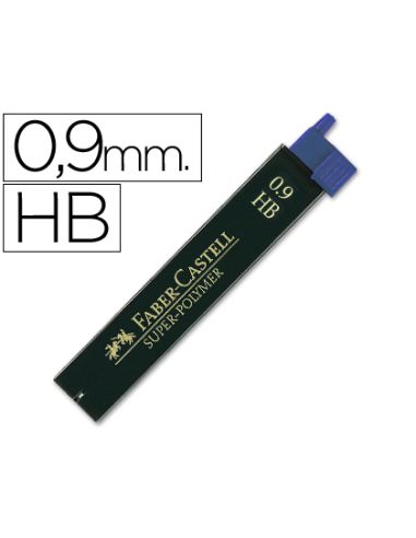 Minas Faber Grafito 9069 0,9 Mm Hb Estuche De 12 Minas