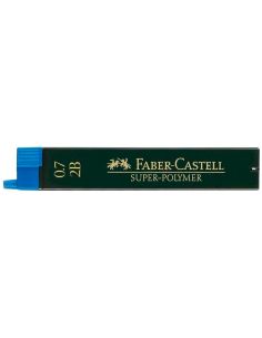 Minas Faber Grafito 9067 0,7 Mm 2B Estuche De 12 Minas 2