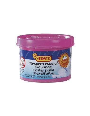 Tempera Escolar Jovi 35 Ml Color Magenta