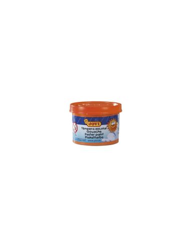 Tempera Escolar Jovi 35 Ml Color Naranja