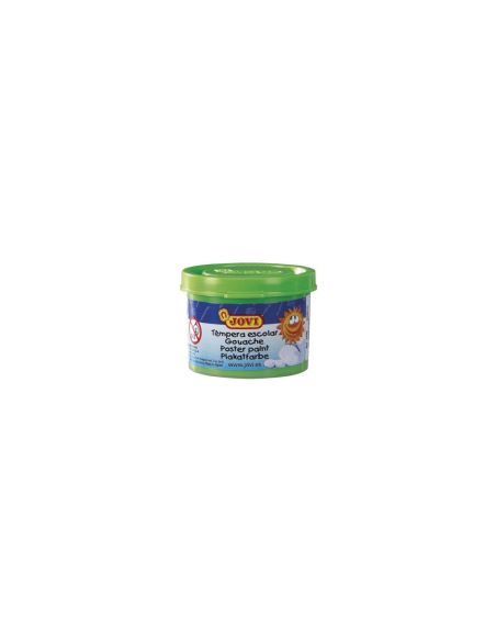 Tempera Escolar Jovi 35 Ml Color Verde Medio