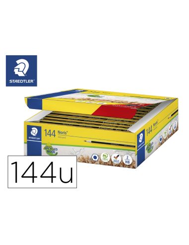 Lapices De Grafito Staedtler Noris N.2 Hb Class Pack De 144 Unidades