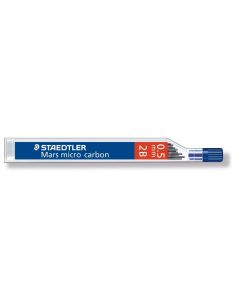 Minas Staedtler Mars Micro Grafito 0,5 Mm 2B Tubo Con 12 Unidades 2
