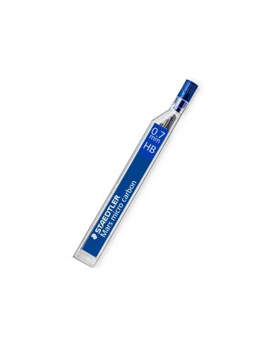 Minas Staedtler Mars Micro Grafito 0,7 Mm Hb Tubo Con 12 Minas