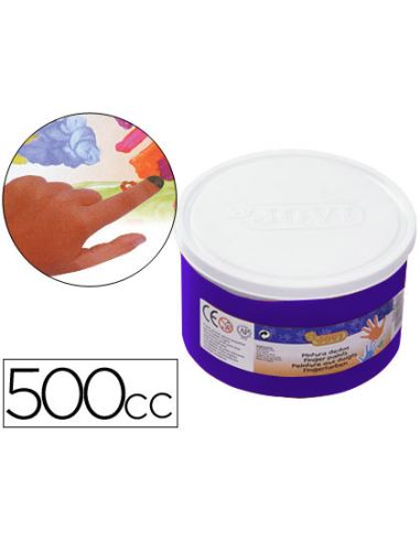 Pintura A Dedos Jovi 500 Cc Violeta