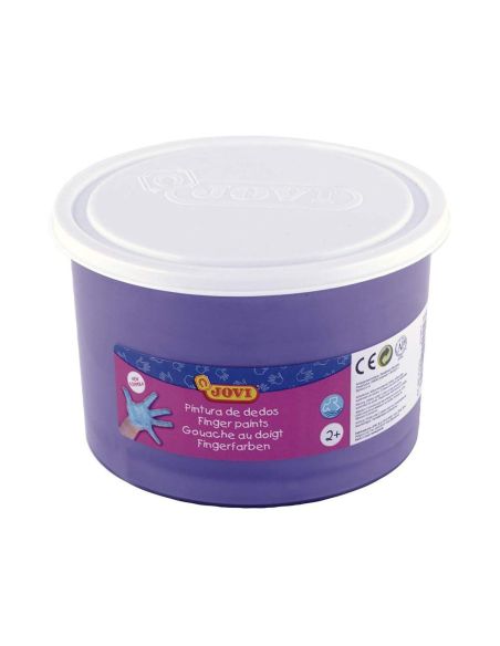 Pintura A Dedos Jovi 500 Cc Violeta