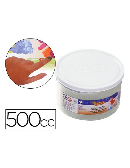 Pintura A Dedos Jovi 500 Cc Blanco