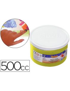Pintura A Dedos Jovi 500 Cc Amarillo