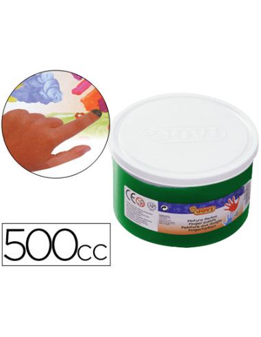 Pintura A Dedos Jovi 500 Cc Verde