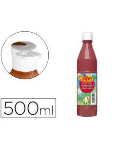 Tempera Liquida Jovi Escolar 500 Ml Marron