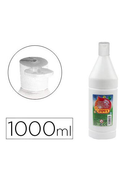 Tempera Liquida Jovi Escolar 1000 Ml Blanco