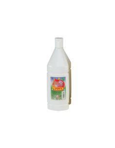 Tempera Liquida Jovi Escolar 1000 Ml Blanco 2