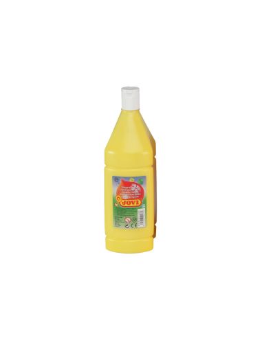 Tempera Liquida Jovi Escolar 1000 Ml Amarillo Claro