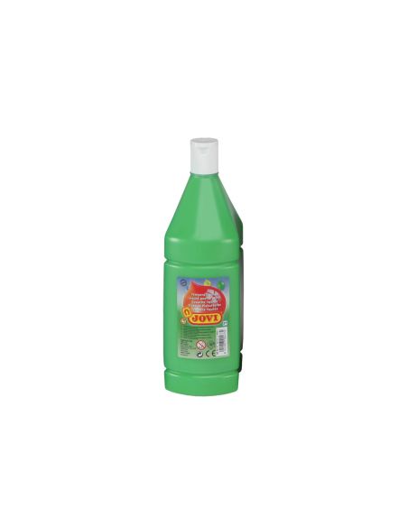 Tempera Liquida Jovi Escolar 1000 Ml Verde Medio