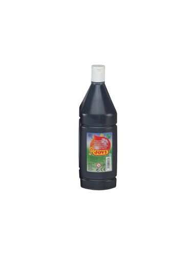 Tempera Liquida Jovi Escolar 1000 Ml Negro