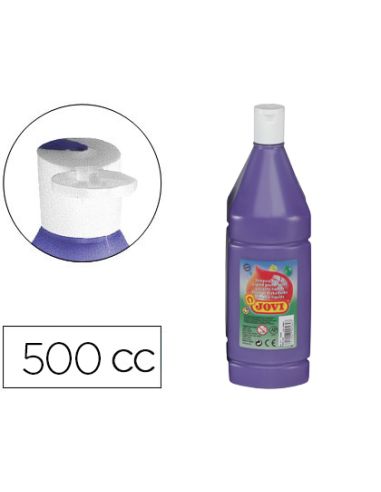 Tempera Liquida Jovi Escolar 500 Ml Violeta