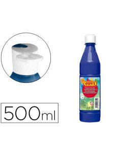 Tempera Liquida Jovi Escolar 500 Ml Azul Ultramar
