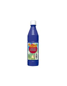 Tempera Liquida Jovi Escolar 500 Ml Azul Ultramar 2