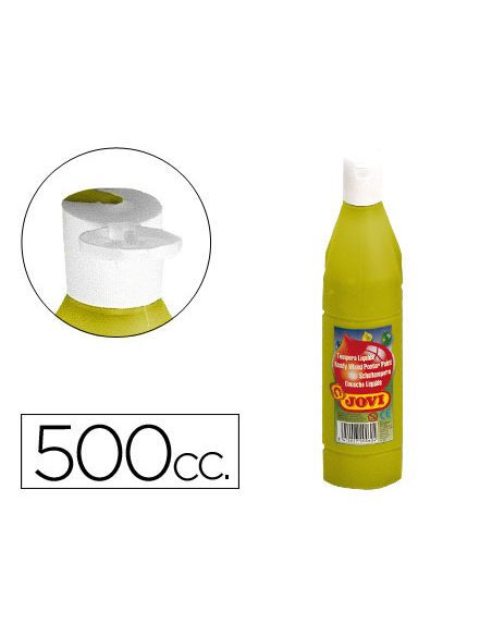 Tempera Liquida Jovi Escolar 500 Ml Oro