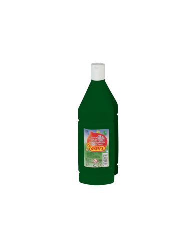 Tempera Liquida Jovi Escolar 1000 Ml Verde Oscuro
