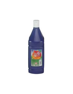 Tempera Liquida Jovi Escolar 1000 Ml Azul Ultramar 2
