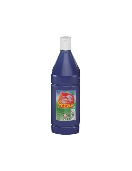 Tempera Liquida Jovi Escolar 1000 Ml Azul Ultramar