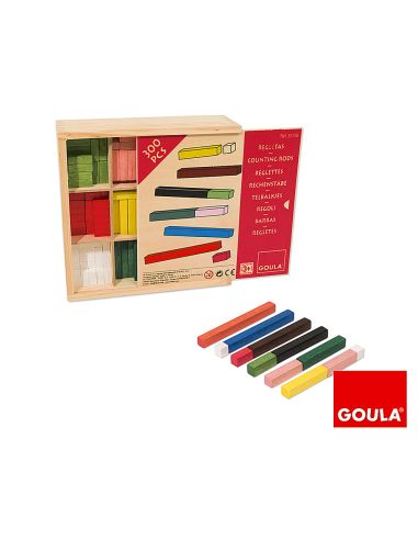 Juego Goula Didactico Regletas 10 X 10 Caja Individual