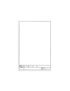 Papel Dibujo Liderpapel 210X297Mm 150G/M2 Con Cajetin Para Datos 2