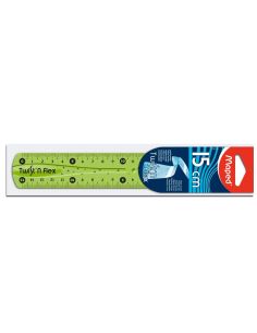 Regla Maped Plastico Flexible 15 Cm Colores Surtidos 2