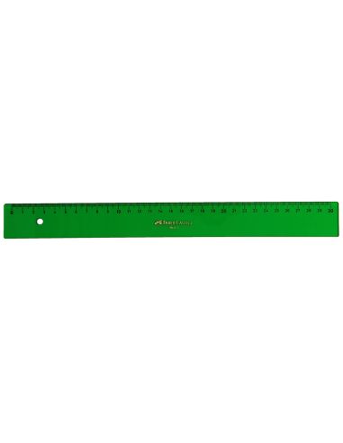 Regla Faber Castell 30 Cm Plastico Verde