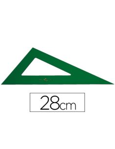 Cartabon Faber Castell 28 Cm Plastico Verde